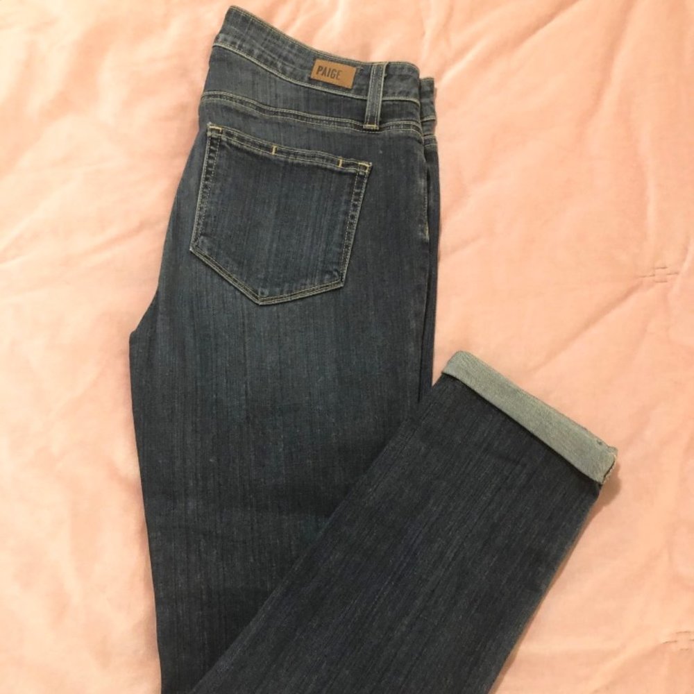 Paige skinny ankle denim jeans